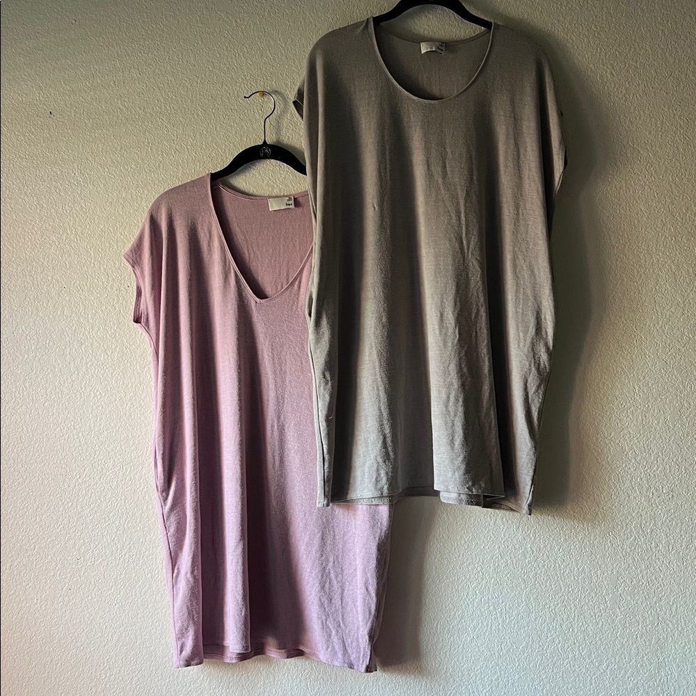 Lot of 2 Aritzia Wilfred Free Marcoux Dresses Oversized